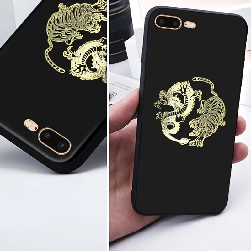 Tech Accessories For Laptop - Dragon and Tiger Personalized Style Phone