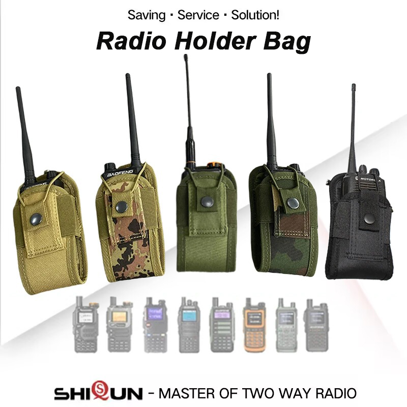 Tech Accessories Pouch - MSC 20H Tactical Molle Handheld Radio