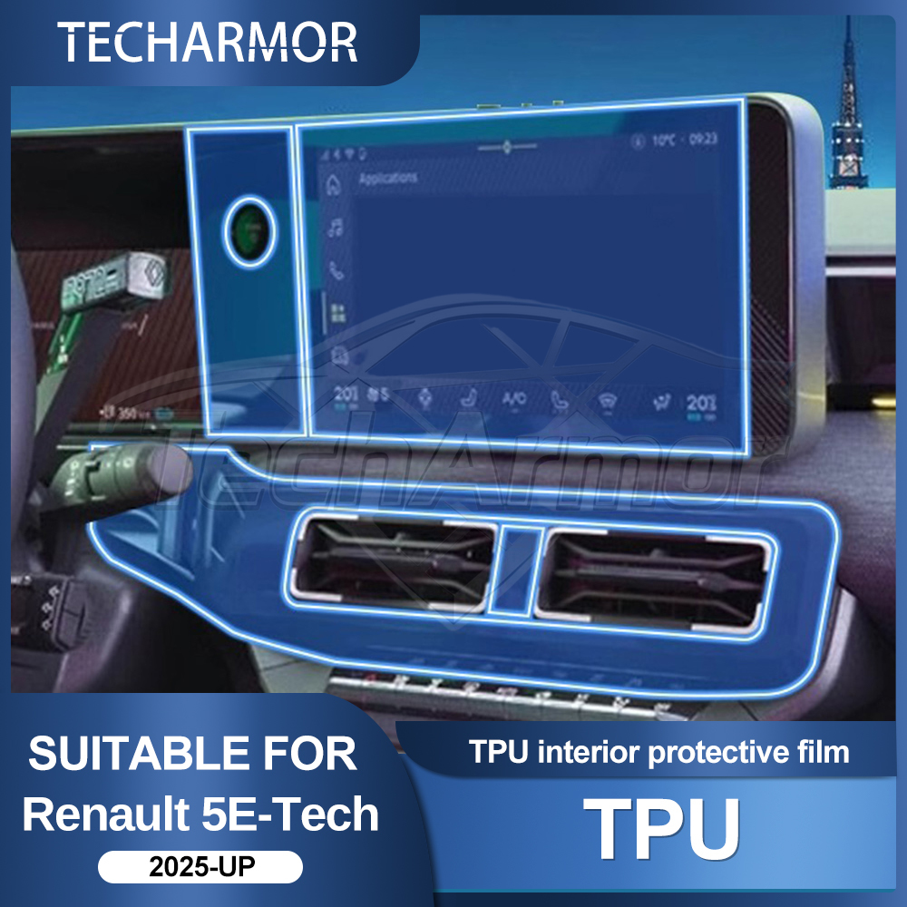 Tech Protect Accessories - Car Interior TPU Protector Anti-scratch Film