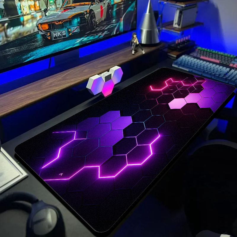 VIKAMA Neon Hexagonal Gaming D - Tech Accessories For Students ulasan dan harga