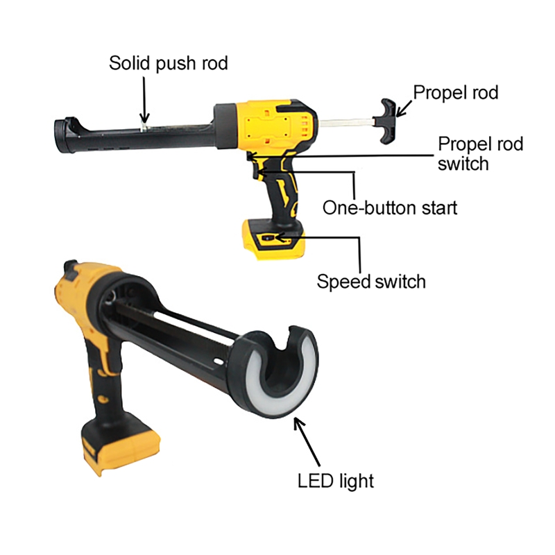 Electric Caulking Gun for Maki - Power Bank Wireless ulasan dan harga