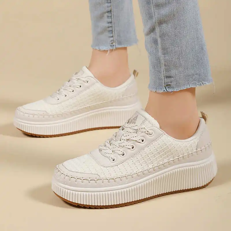 Brown Shoes Woman Flats Autumn - Tech Accessories For Students ulasan dan harga