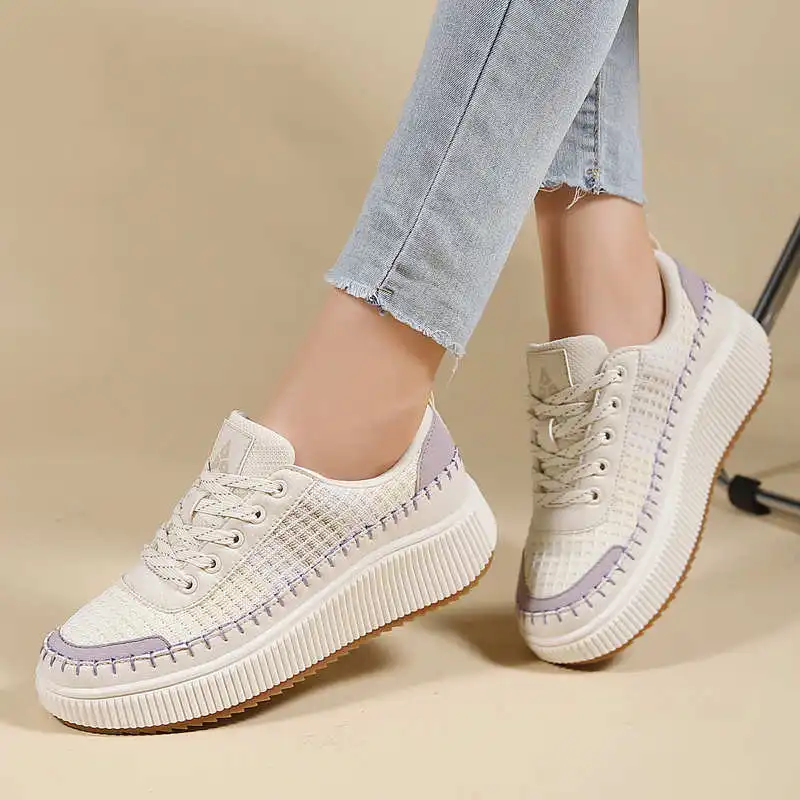 Brown Shoes Woman Flats Autumn - Tech Accessories For Students ulasan dan harga