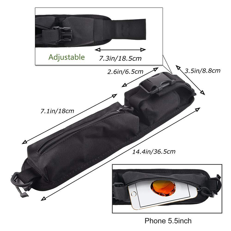 Tactical Backpack Shoulder Str - Tech Accessories Pouch ulasan dan harga