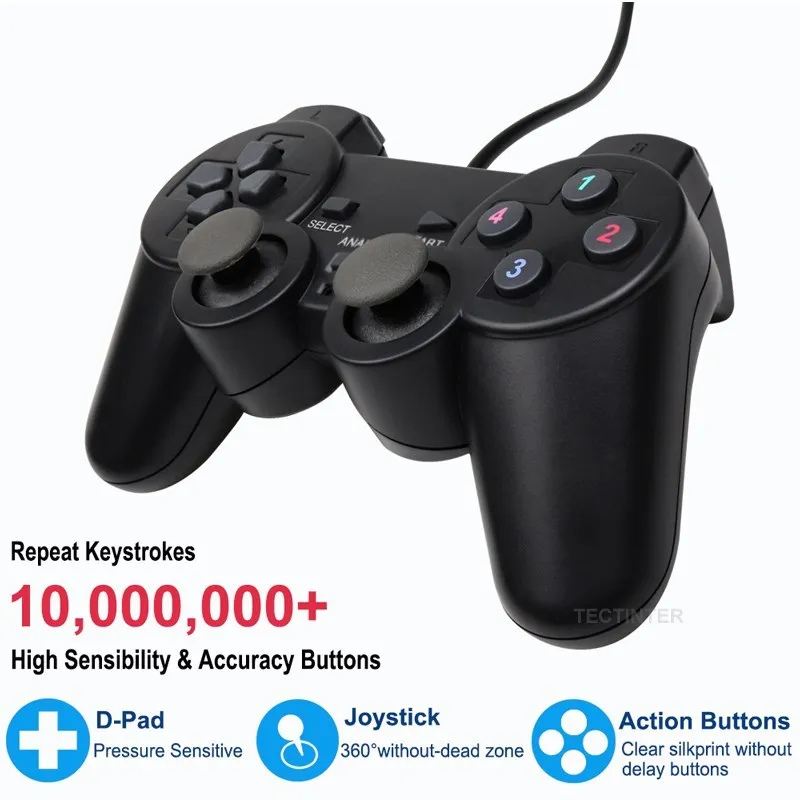 Wired USB PC Gaming Joystick G - Tech Accessories Pc ulasan dan harga