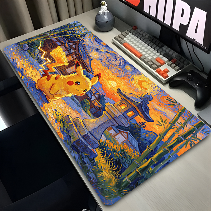 Mouse Pad Pokemon Pikachus Rub - Tech Accessories Pc ulasan dan harga