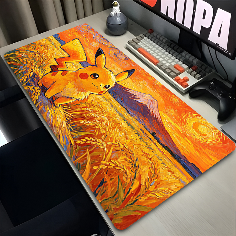 Mouse Pad Pokemon Pikachus Rub - Tech Accessories Pc ulasan dan harga