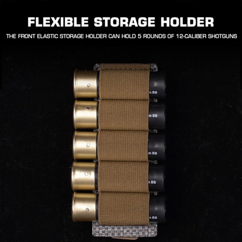 5 Round 12GA Shotgun Shell Pou - Tech Accessories Pouch ulasan dan harga