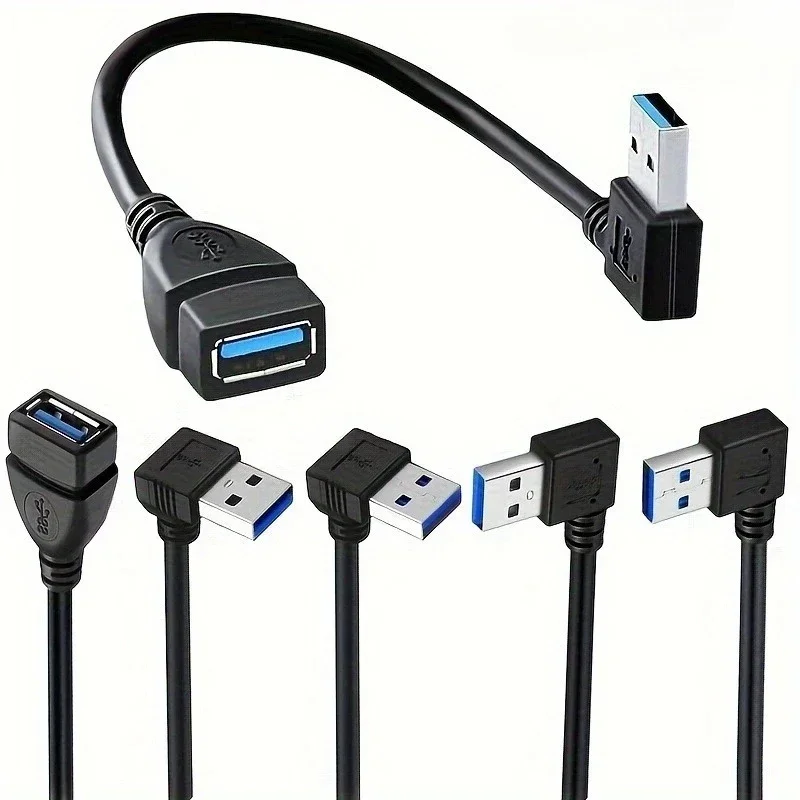 USB 3.0 Right Angle Extension  - Tech Accessories For Laptop ulasan dan harga