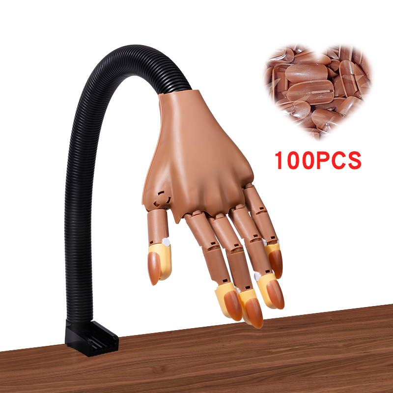 Nail Fake Practice Hand Movabl - Tech Accessories Stand ulasan dan harga