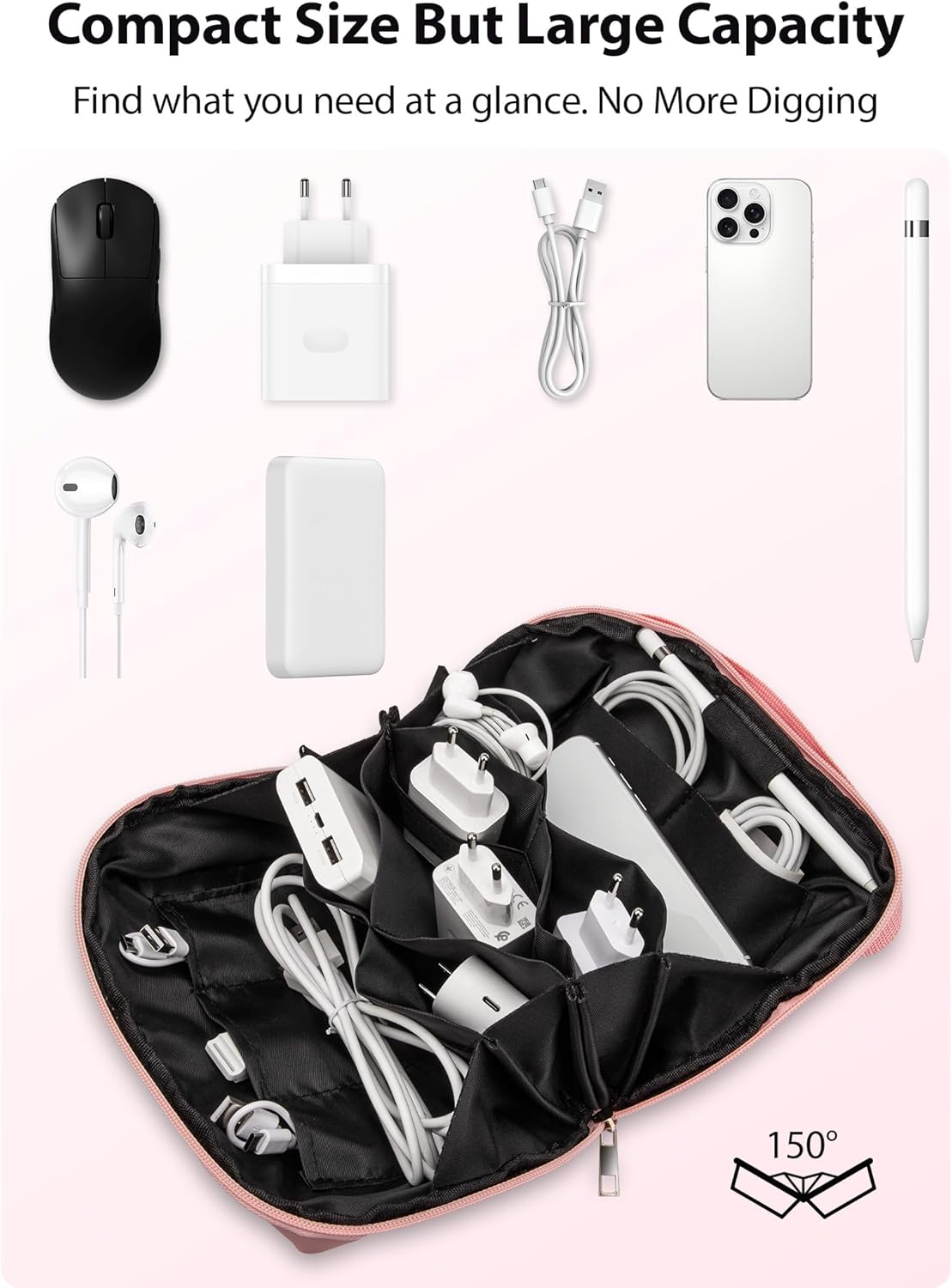 Large Capacity Backpack Organi - Tech Accessories Backpack ulasan dan harga