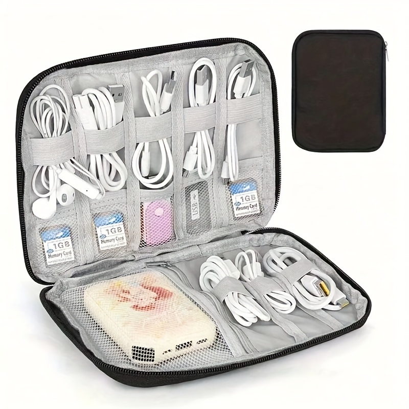 Travel Cable Organizer Case: 1 - Tech Accessories Pouch ulasan dan harga