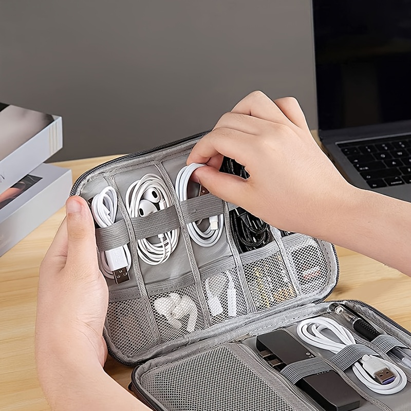Travel Cable Organizer Case: 1 - Tech Accessories Pouch ulasan dan harga