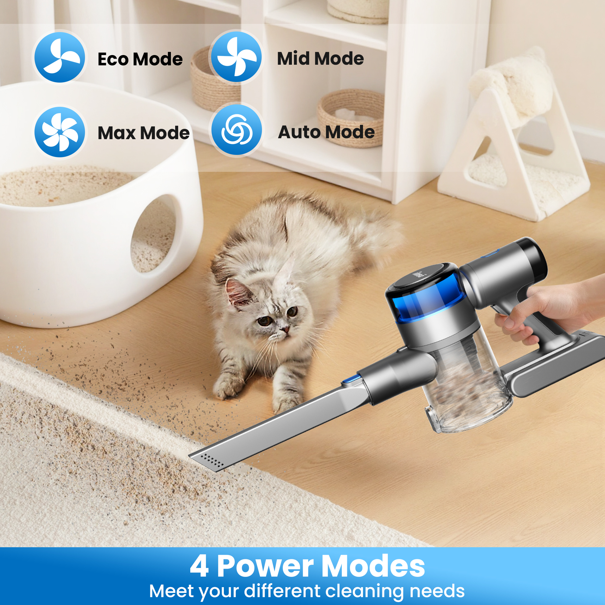 INSE S9X Handheld Stick Vacuum - Power Bank Wireless ulasan dan harga