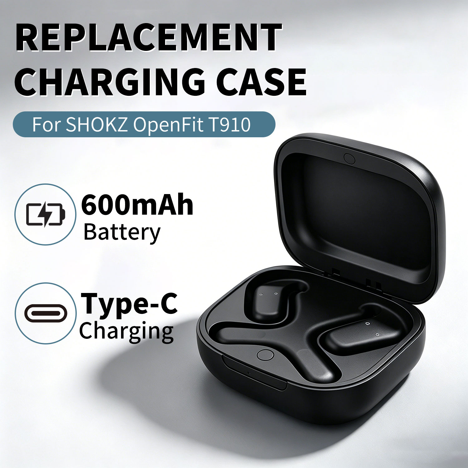 Replacement Charging Case For  - Power Bank Wireless ulasan dan harga