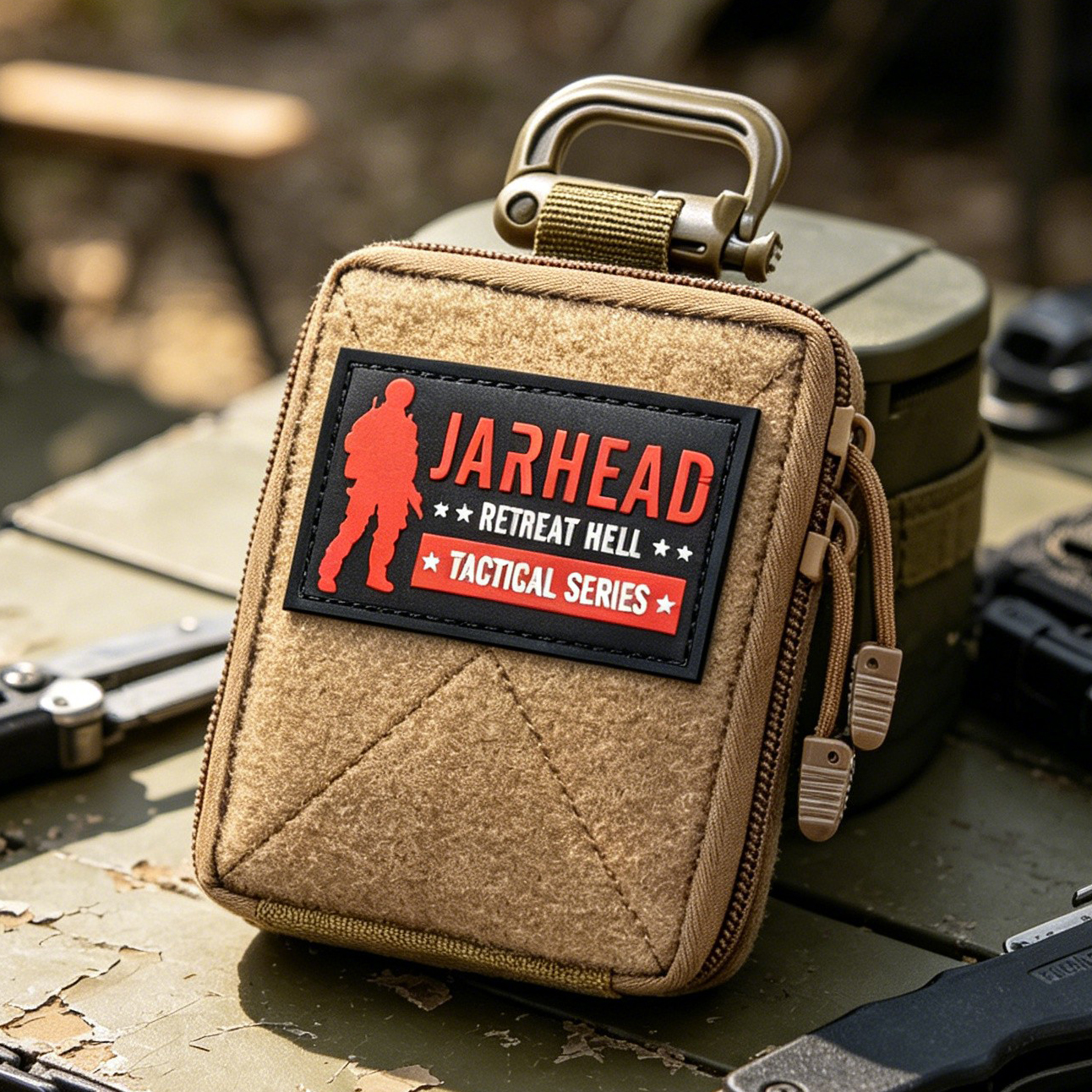 Mini Tactical Molle Utility Po - Tech Accessories Pouch ulasan dan harga
