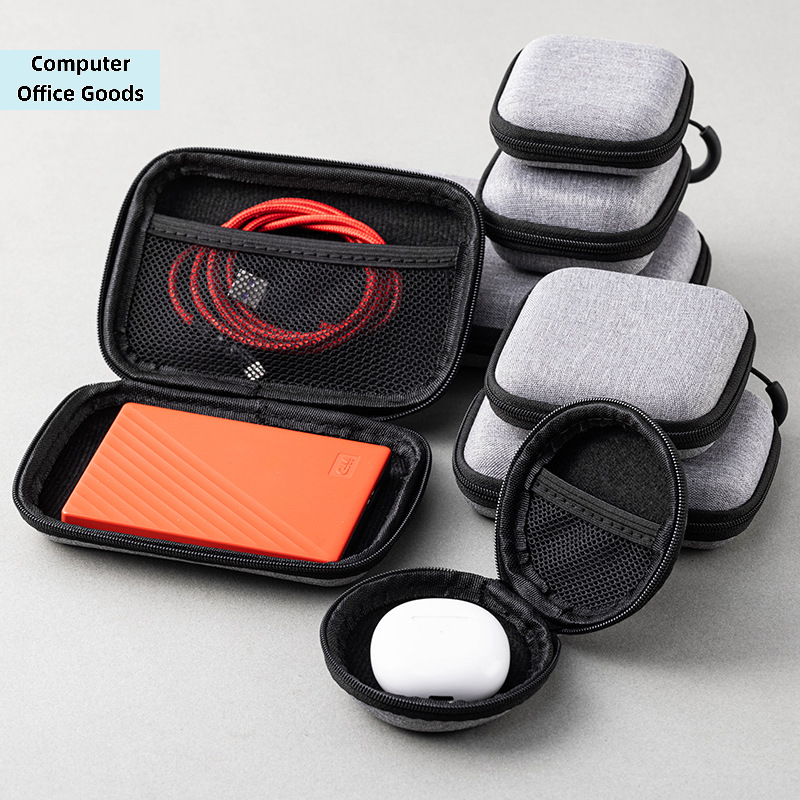 【Mini Data Cable Organizer Bag - Travel Cable Organizer ulasan dan harga