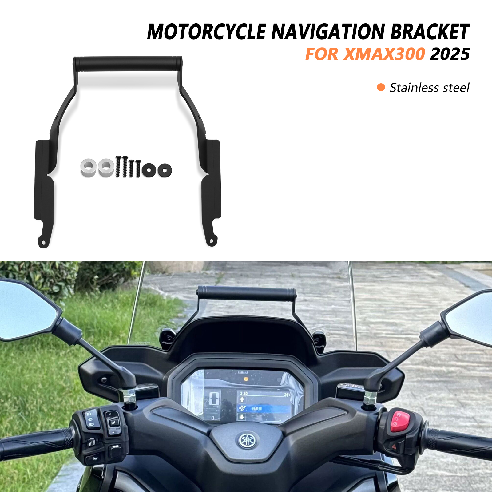 For YAMAHA XMAX 300 X-MAX 300  - Tech Accessories Stand ulasan dan harga