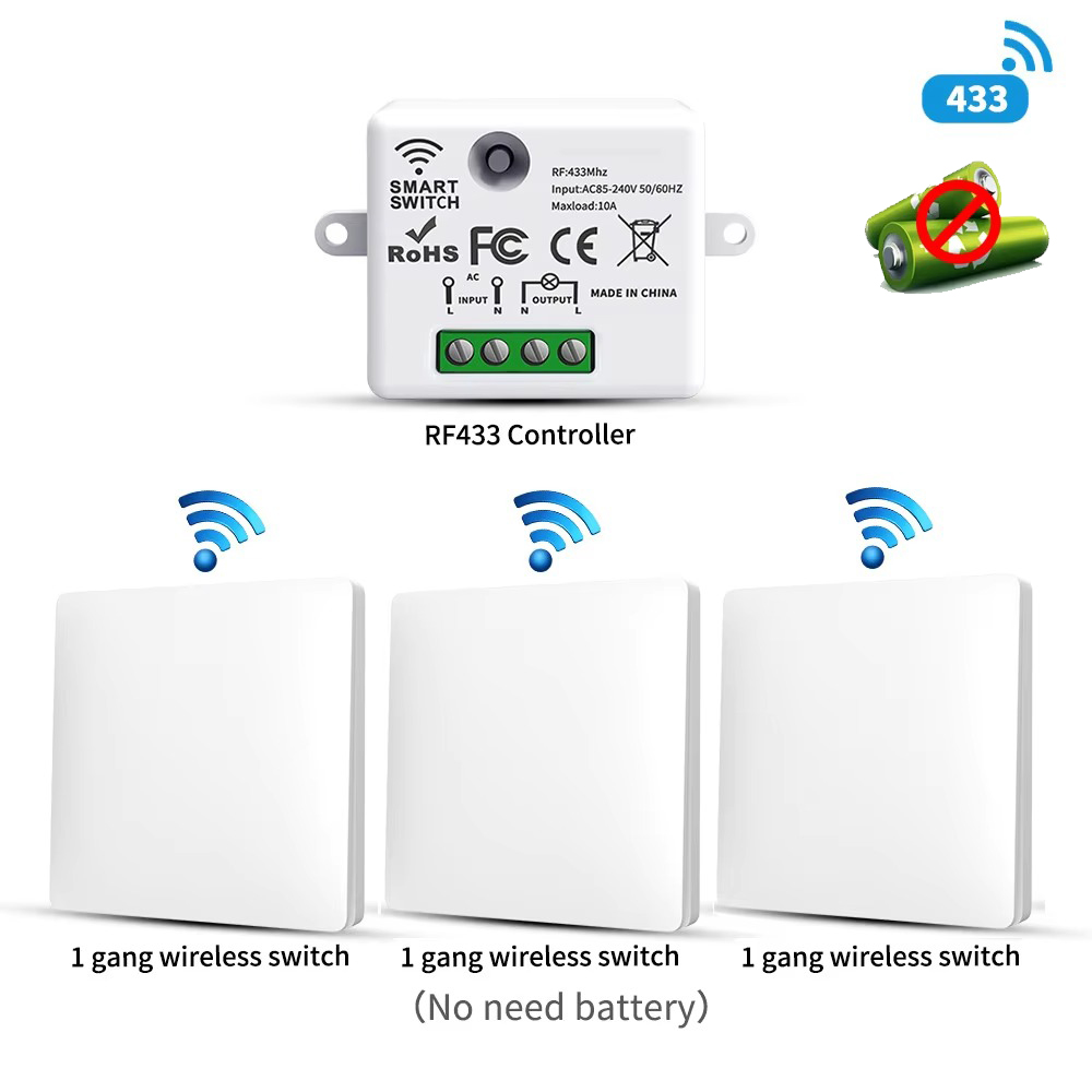RF433 Self-Powered Wireless Li - Power Bank Wireless ulasan dan harga
