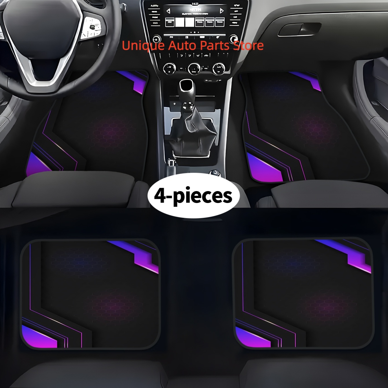4pcs 2D High-Tech Geometric Pa - Tech Protect Accessories ulasan dan harga