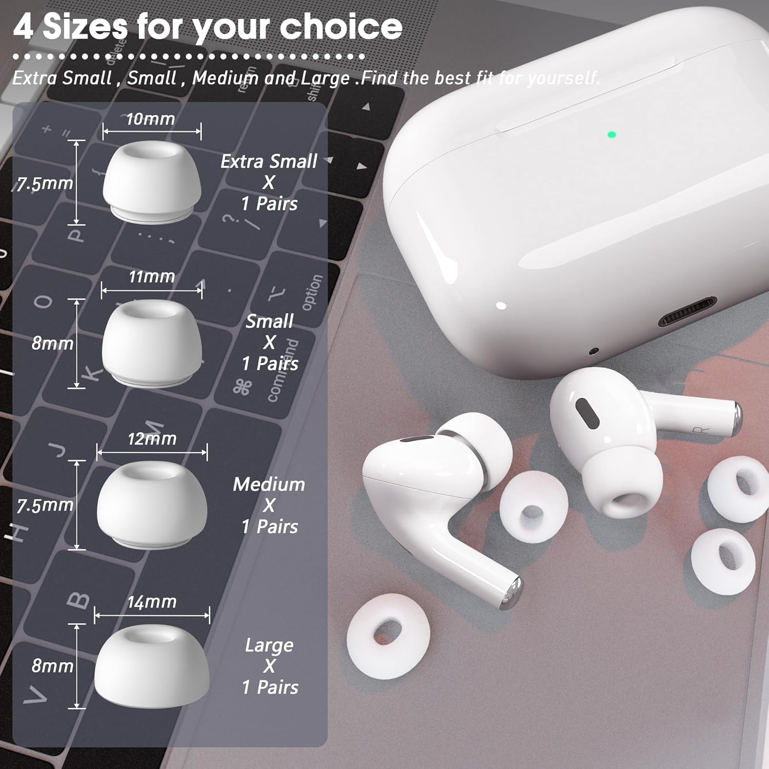 KUTOU 4 Pairs Liquid Silicone  - Power Bank Wireless ulasan dan harga